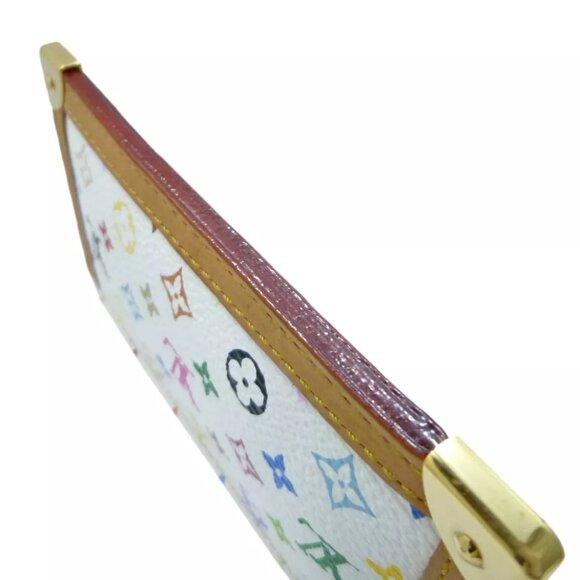 Authentic LOUIS VUITTON Pochette Cles Key Coin Purse M92655 Multi-Color - Picture 2 of 12